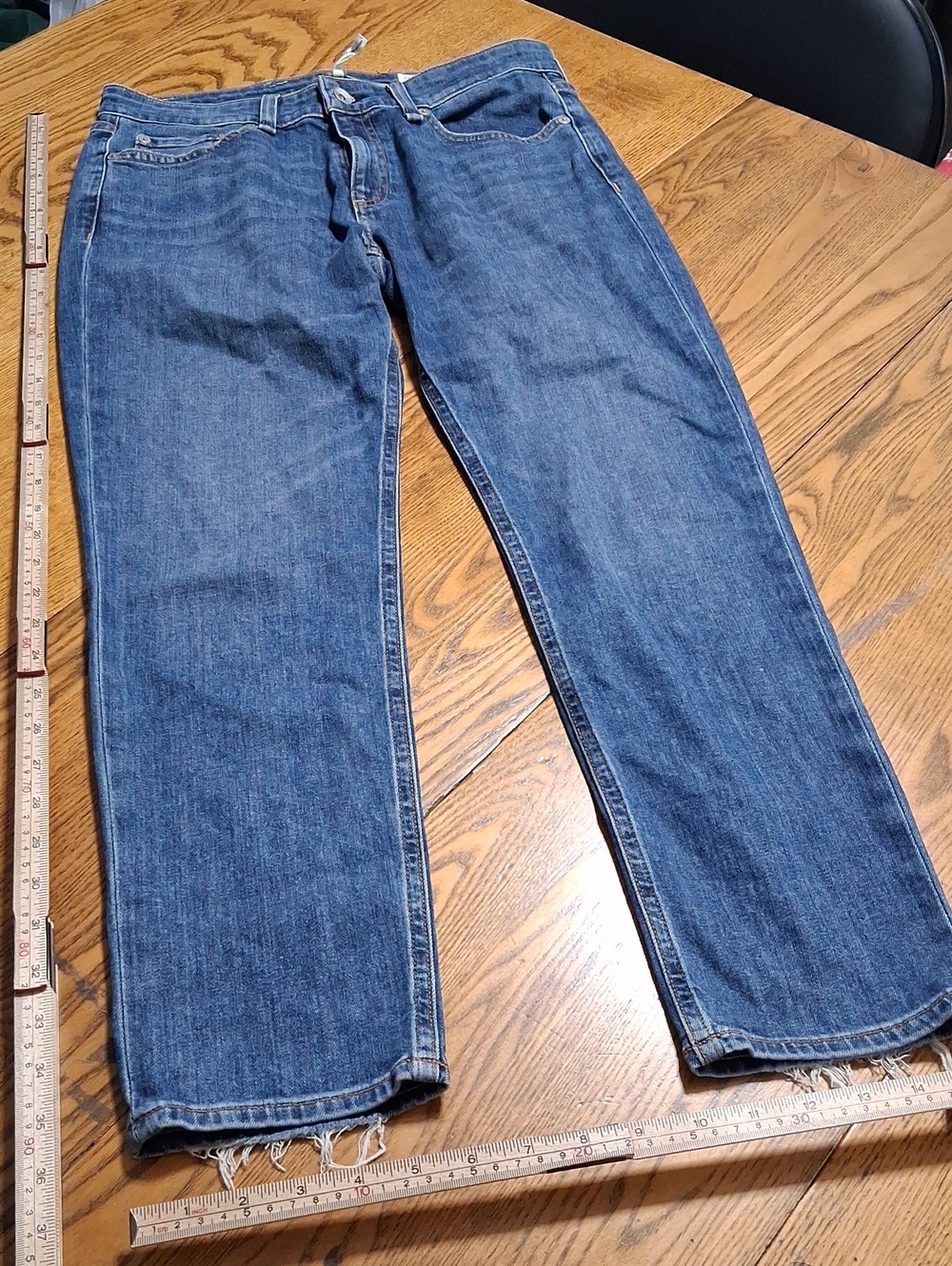 RAG & BONE Jeans Womens 26 BLUE LOW RISE SLIM BOYFRIEND Used Pants Denim